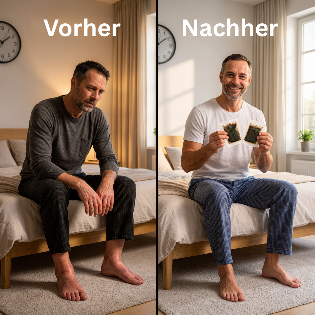 Zensu Detox Foot Pads - Natürliche Entgiftungsroutine über Nacht
