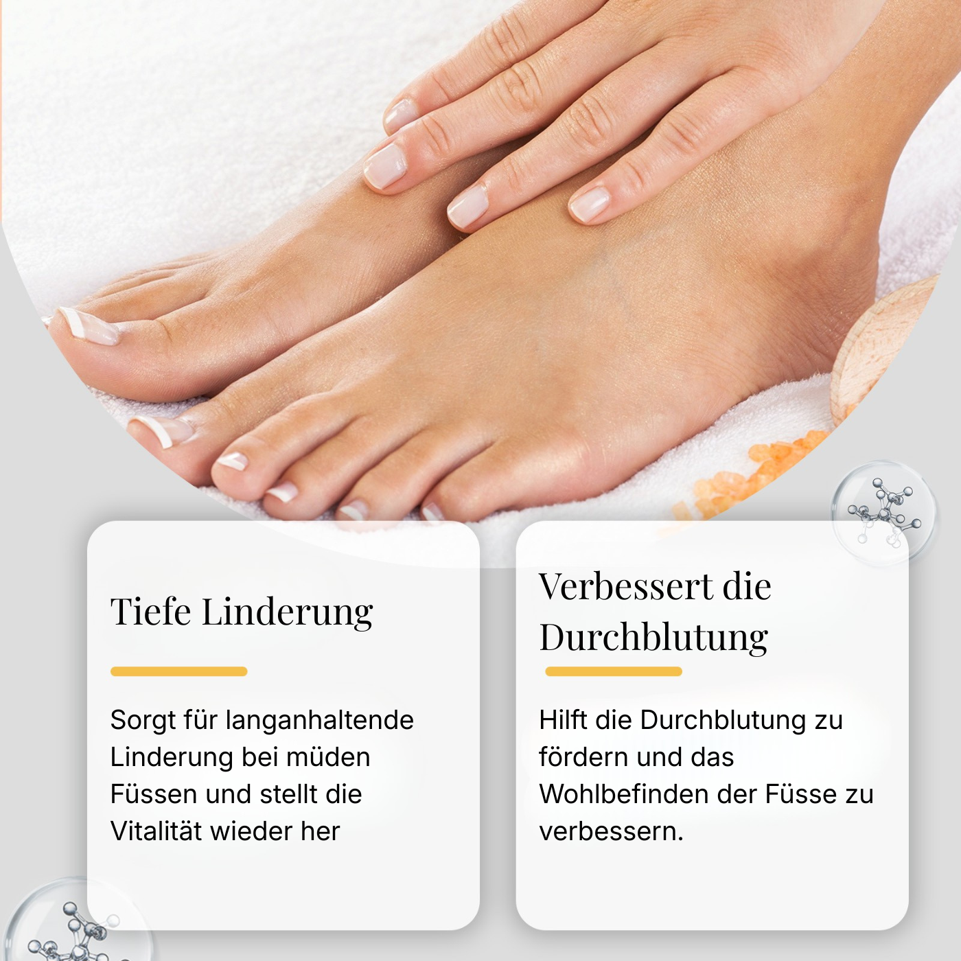 Zensu Bienengift Footspray - Entlastung für beanspruchte Füsse