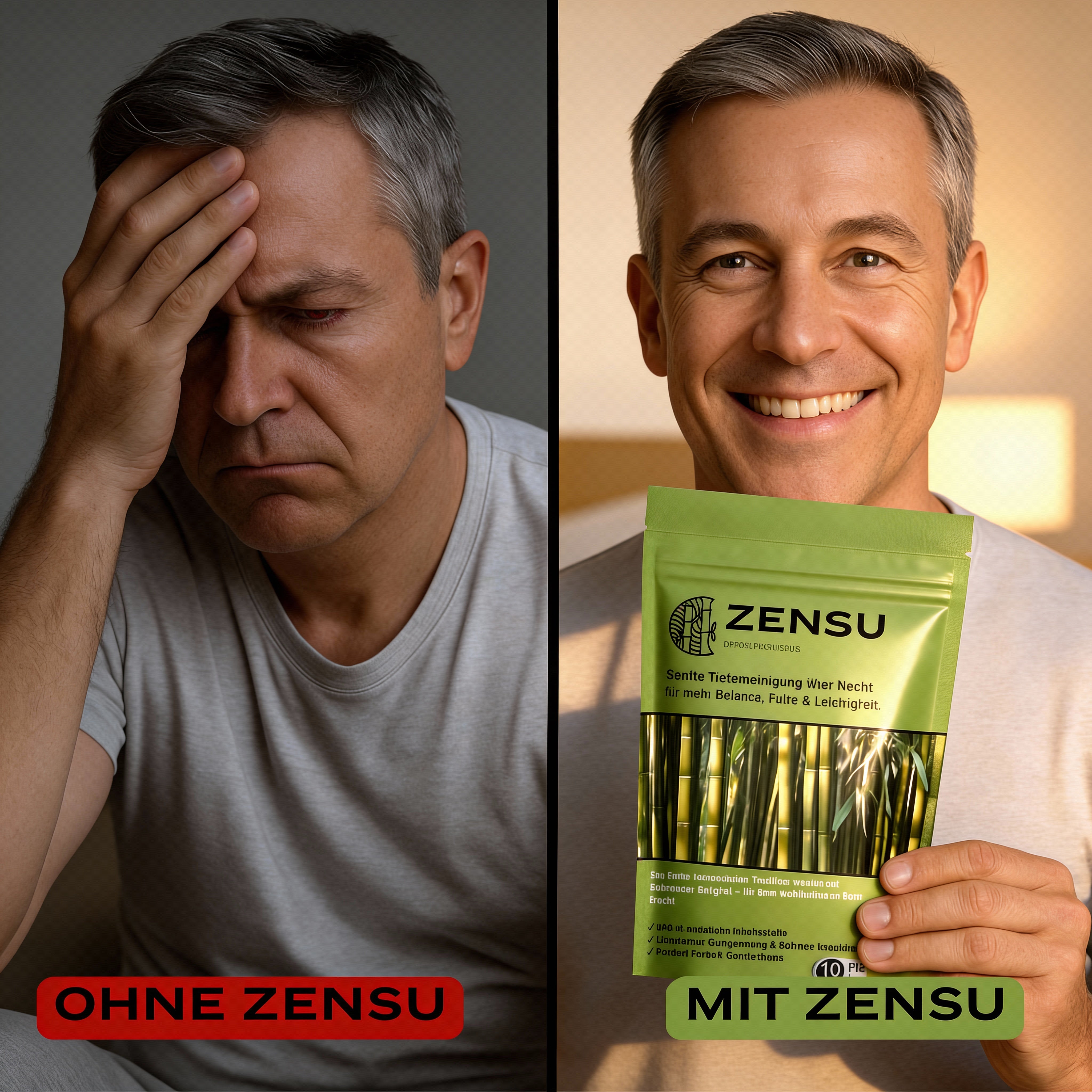 Zensu Detox Foot Pads - Natürliche Entgiftungsroutine über Nacht