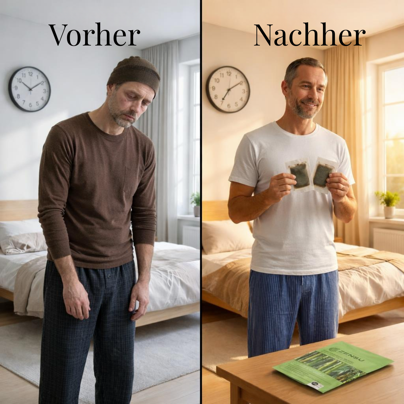 Zensu Detox Foot Pads - Natürliche Entgiftungsroutine über Nacht